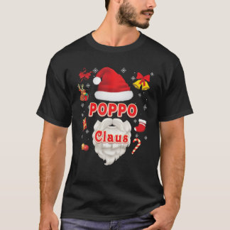 T-shirt Poppo Claus Christmas Santa Merry Xmas Ugly Sweate