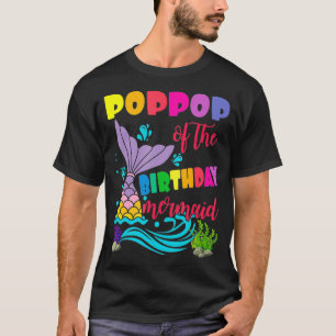 T-shirt Poppop De La Famille Correspondante De Sirène D'An