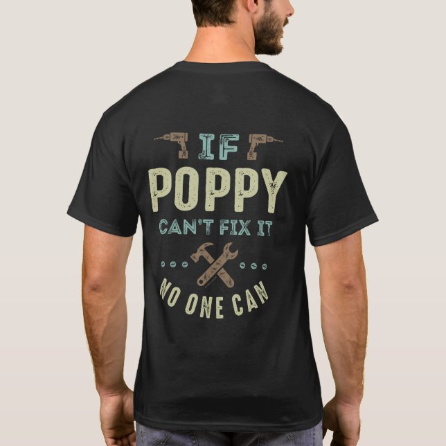 T-shirt Poppy peut le réparer (Dos)
