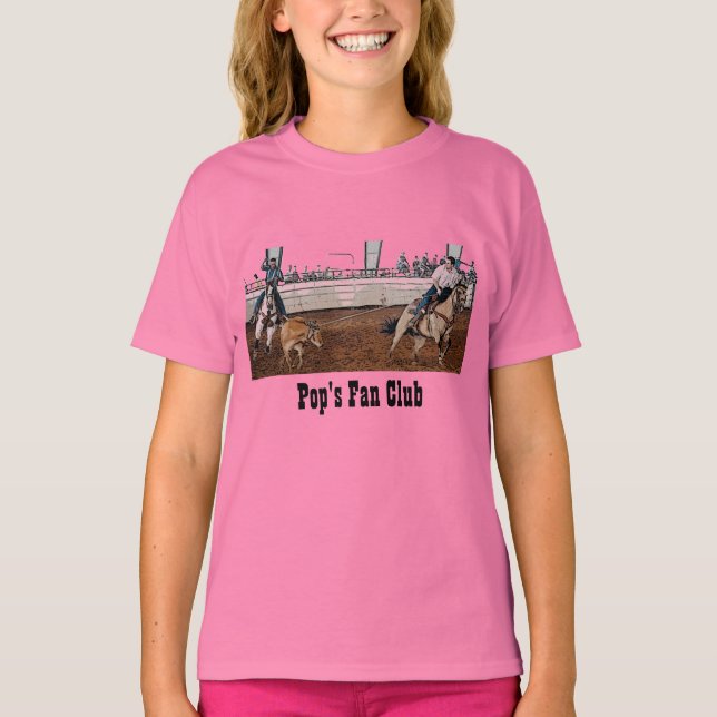 T-shirt Pop's Fan (Devant)