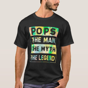 T-shirt POPS L'HOMME LE MYTHE LA LÉGENDE Fête des Pères Me