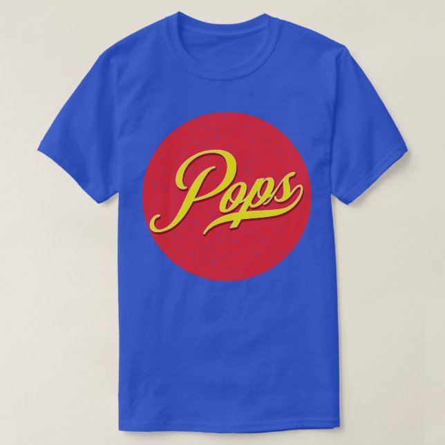 T-shirt Pops vintage (Design devant)