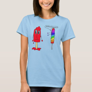 T-shirt popsicle and lollipop