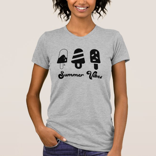 T-shirt Popsicle Summer Vibes Débardeur (Devant)