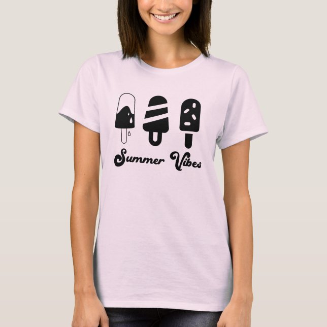 T-shirt Popsicle Summer Vibes Débardeur (Devant)