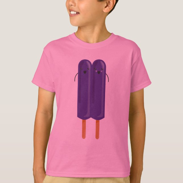 T-shirt Popsicles (Devant)