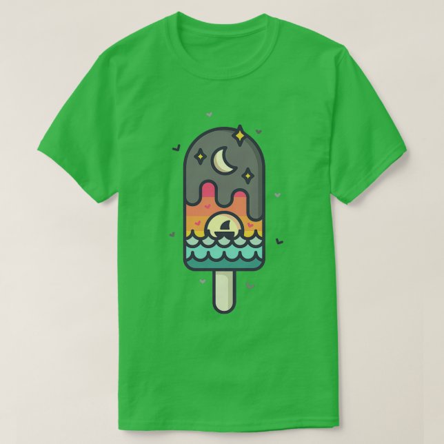T-shirt Popslice surrealism (Design devant)