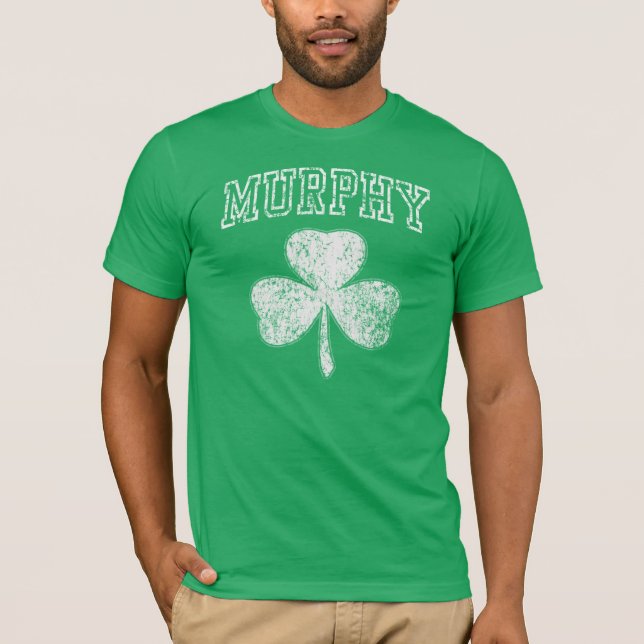 T-shirt populaire d'Irlandais de shamrock de (Devant)