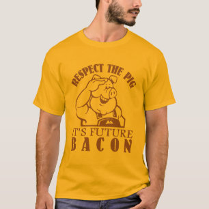 T-shirt PORC à la chemise de LARD - choisissez le style e