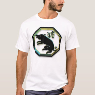 T-shirt Porc chinois de ~ de zodiaque