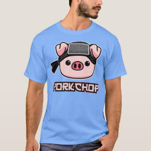 T-shirt Porc Chop Karate Pig Lover