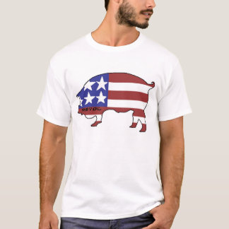 T-shirt Porc d'Amerikan