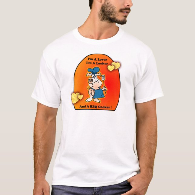 T-shirt Porc de BBQ (Devant)