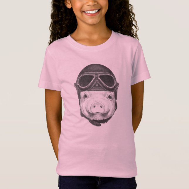 T-Shirt Porc de casse-cou (Devant)