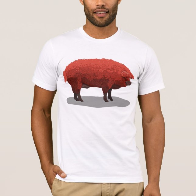 T-shirt Porc de Mangalitsa (Devant)