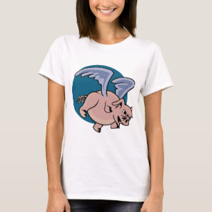 T-shirt Porc de vol