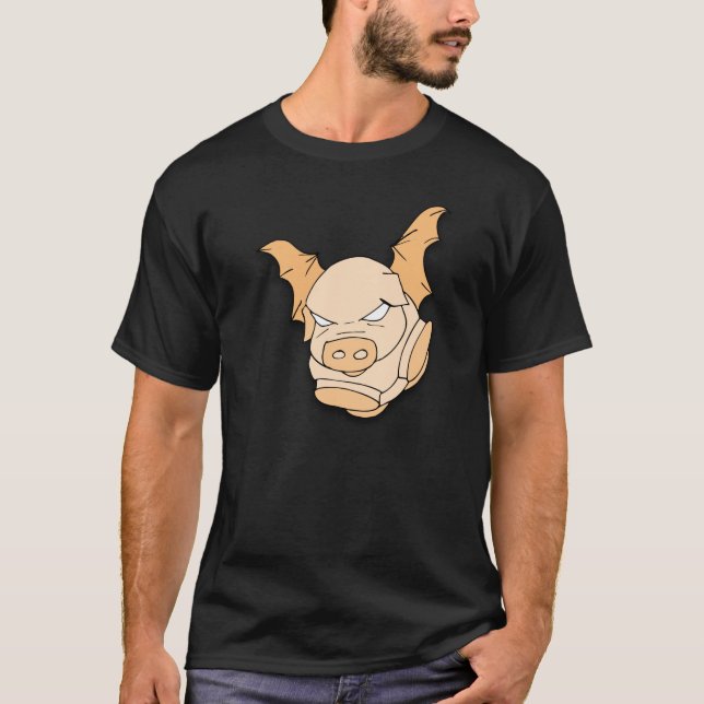 T-shirt Porc de vol (Devant)