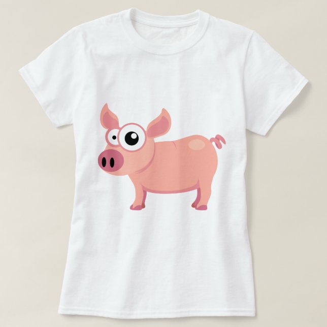 T-shirt Porc mignon (Design devant)