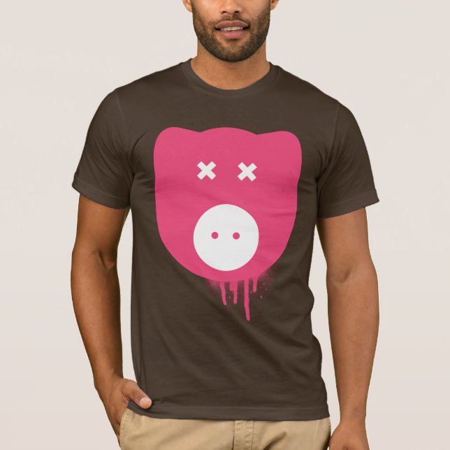 T-shirt Porc mort (Devant)