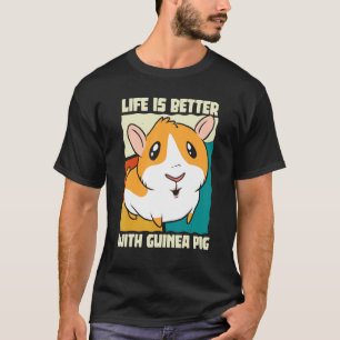 T-shirt Porcs de Guinée Animaux de cobaye