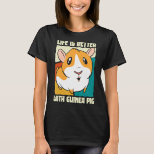 T-shirt Porcs de Guinée Animaux de cobaye