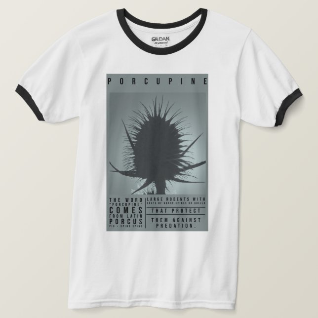 T-SHIRT PORCUPINE (Design devant)