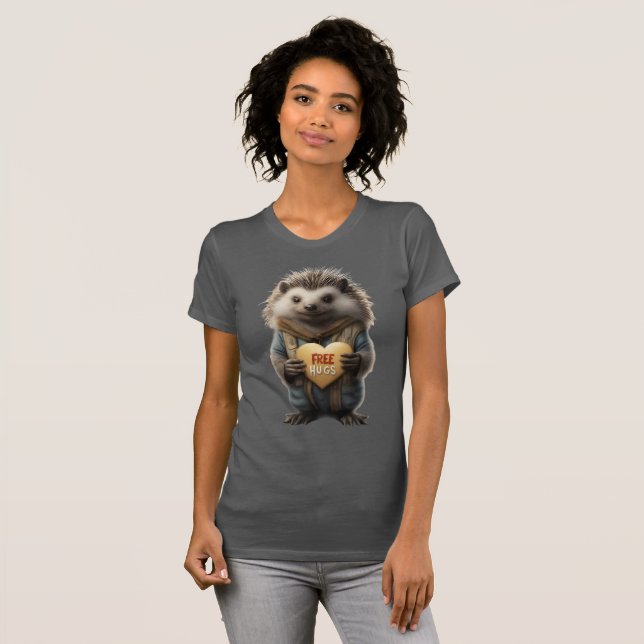 T-shirt Porcupine Porcupine Gratuit (Devant entier)