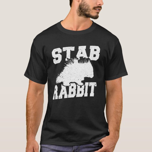 T-shirt Porcupine Stab Rabbit (Devant)