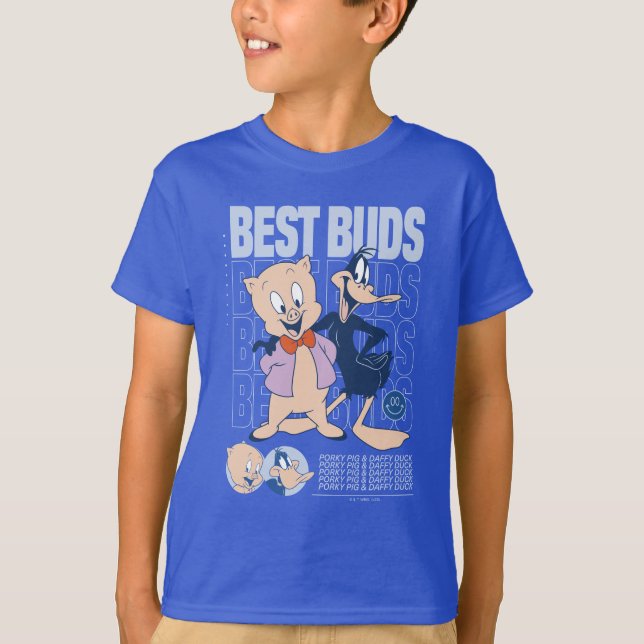 T-shirt Porky Pig & DAFFY DUCK™ Best Buds (Devant)
