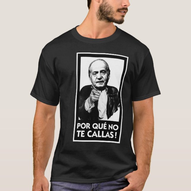 T-shirt Porque aucunes callas de Te (Devant)