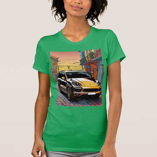 T-shirt Porsche Cayenne (Devant)