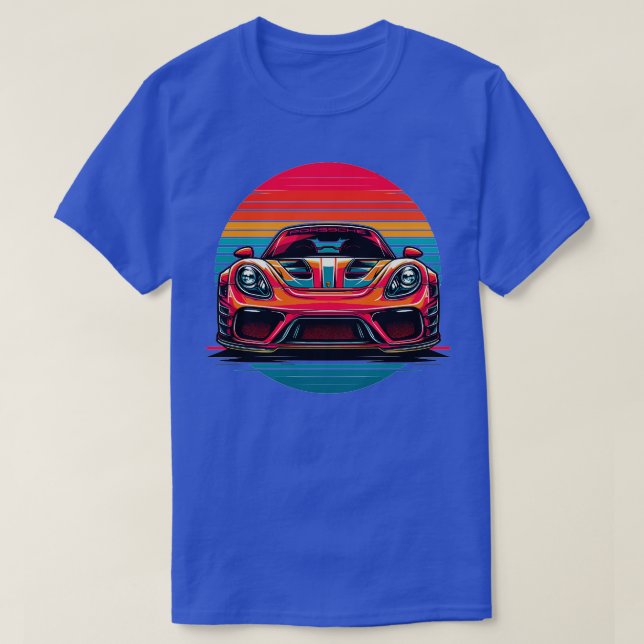 T-shirt Porsche rera 2 (Design devant)