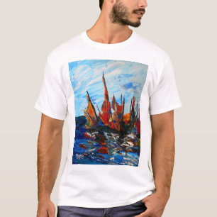 T-shirt Port d'Au de Voiliers un bainet 2009