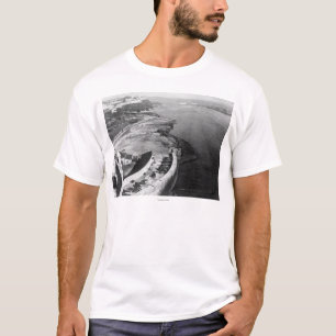 T-shirt Port de La Havane, Cuba avec une partie de château