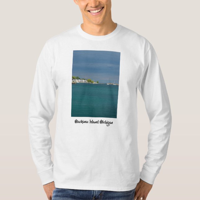 T-shirt Port de Mackinac Island (Devant)