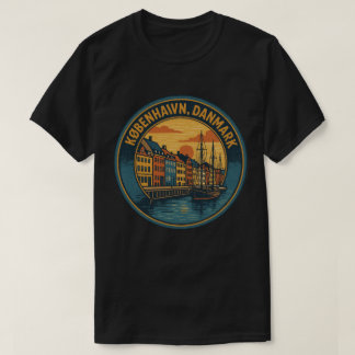 T-shirt Port de Nyhavn à Copenhague