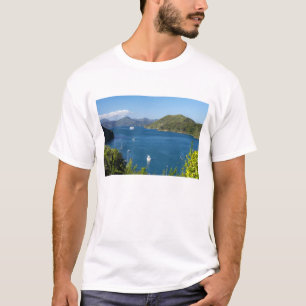 T-shirt Port de Picton, Marlborough Sounds, Sud