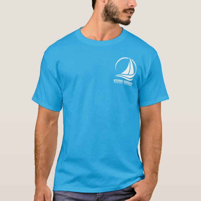 T-shirt Port de pierre (sloop) (Devant)