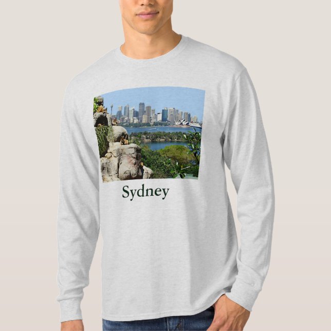 T-shirt Port de Sydney du zoo (Devant)