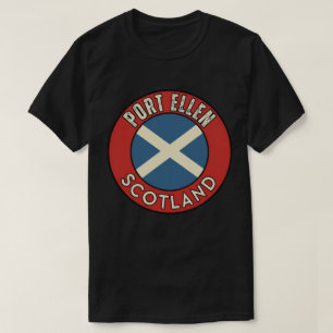 T-shirt Port Ellen, Écosse