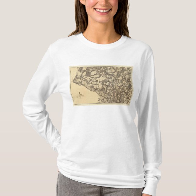 T-shirt Port froid, la Virginie (Devant)