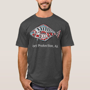 T-shirt Port Protection Alaska Native American Haliut