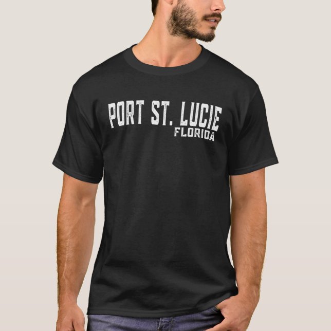T-shirt Port St Lucie (Devant)