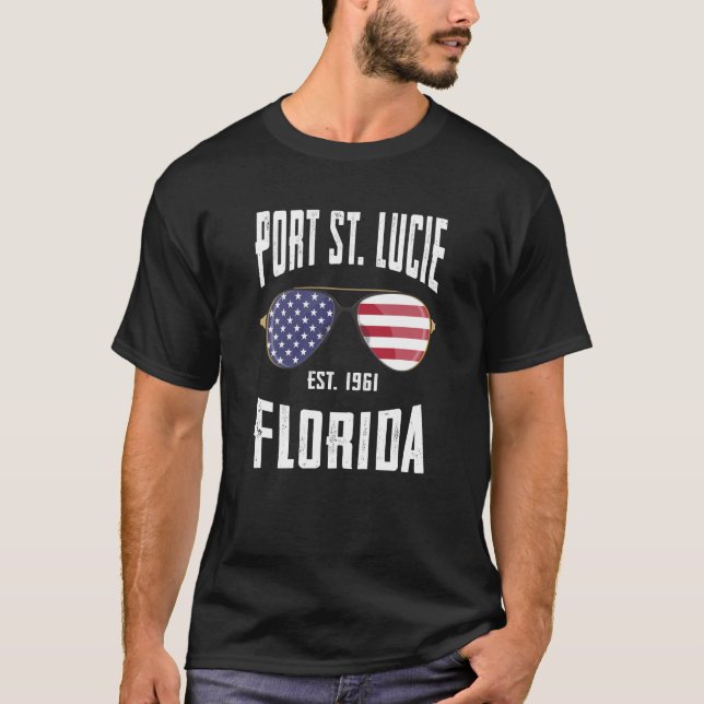 T-shirt Port St Lucie (Devant)