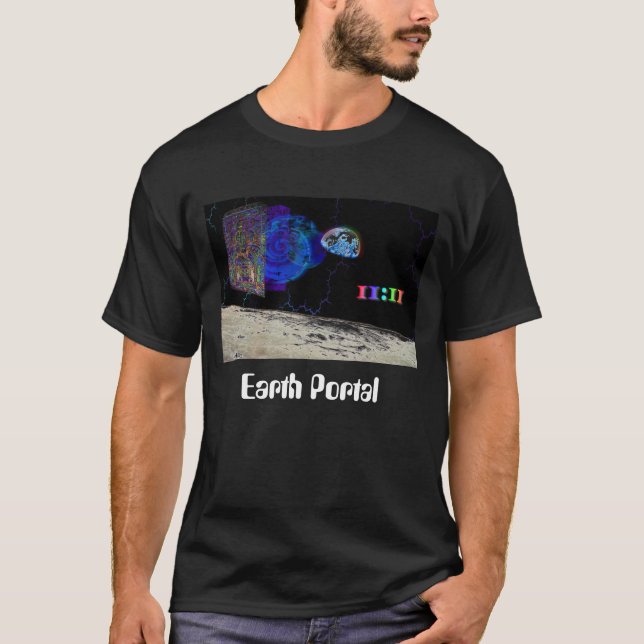 T-shirt Portail de la terre (Devant)