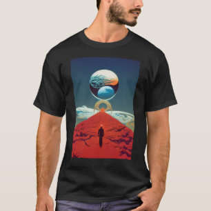 T-shirt Portail d'Imaginaire Vintage classique en science-