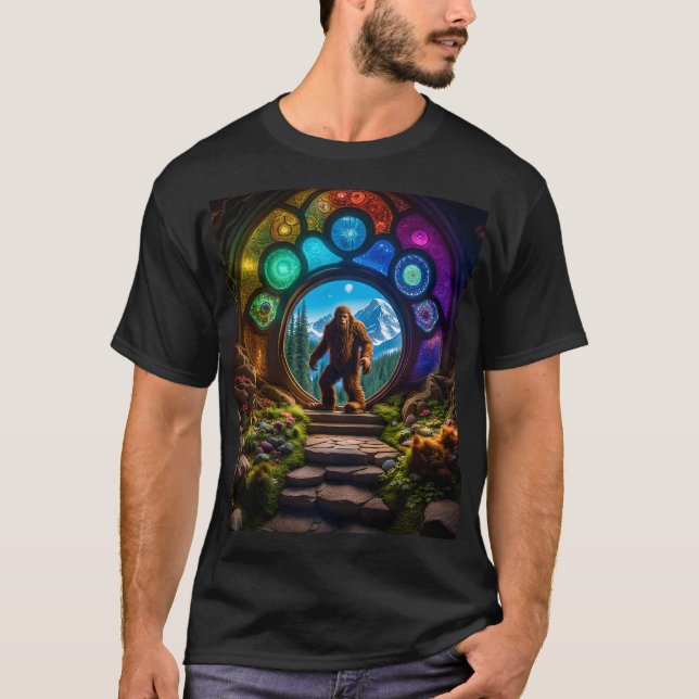 T-shirt Portail Dimensionnel Sasquatch (Devant)