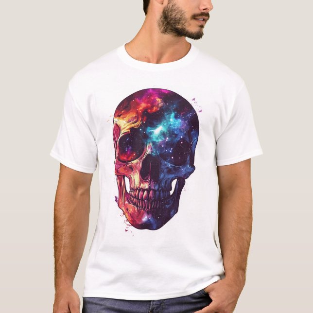 T-shirt Portail du Crâne de Galaxie (Devant)