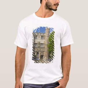 T-shirt Portail du Trinity College et rangées de vélos,