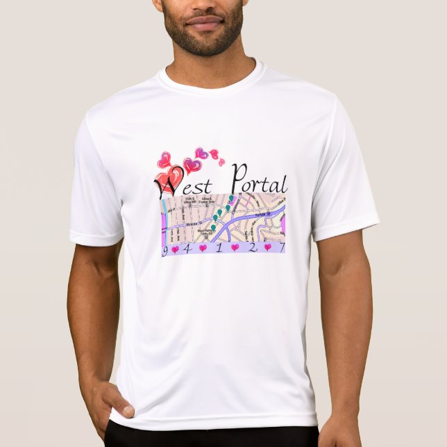 T-shirt portail occidental (HOMMES ' S) (Devant)